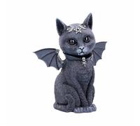 Nemesis Now Malpuss Vampire Winged Black Occult Cat Gothic Pentagram Moon 24cm
