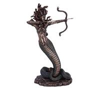 Nemesis Now Medusa's Wrath (Large) Figurine 36cm, Resin, Bronze, Polished Snake Haired Greek Goddess Figurine, Greek Mythology Ornament, Cast in the Finest Resin, Finished in Bronze