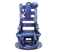 Nemesis Now Metallica Ride the Lightning Chair Figurine, Resin, Cast in the Finest Resin, Expertly Hand-Painted