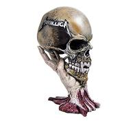 Nemesis Now Collectable Skull Figurine Metallica Sad But True Resin 22cm Taupe