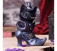 Nemesis Now Mischievous Familiar Cat Figurine 18.5cm, Black