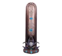 Nemesis Now Triple Moon Goddess Incense Burner 22.5cm, Resin, Bronze, Triple Moon Goddess Incense Stick Holder, Triple Moon Pagan Décor, Pagan Gift, Cast in the Finest Resin, Expertly Hand-Painted