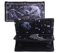 Nemesis Now Coin Purse Moon of Malpuss - Embossed Pattern - 10 x 3 x 19 cm
