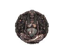 Nemesis Now Mother Earth Wall Plaque, Bronze, 15cm, Resin