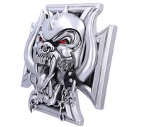 Nemesis Now Wall Plaque, Resin, Silver, 30cm
