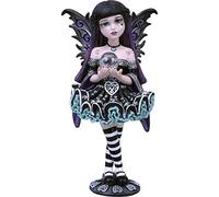 Nemesis Now Mystique Fairy Figurine, Black, 16.5cm