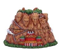 Nemesis Now Naruto Hokage Rock Trinket Box 12cm - Hand Painted Resin Trinket Storage Box with Removable Lid, Anime Collectible Decor for Naruto Fans
