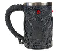 Nemesis Now NEM3731 Black Wing Tankard Mug 18cm Black