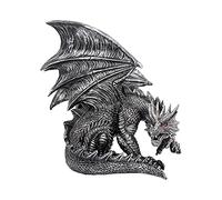 Nemesis Now Obsidian Figurine 25cm Silver, Resin, One Size