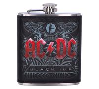 Nemesis Now Officially Licensed AC/DC Black Ice Album Embossed Hip Flask, Stainless Steel, 7oz