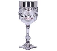 Nemesis Now Officially Licensed Assassins Creed White Game Goblet, Resin w. Stainless Steel