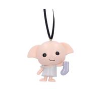 Nemesis Now Officially Licensed Harry Potter Dobby Hanging Ornament, Cream, 8cm