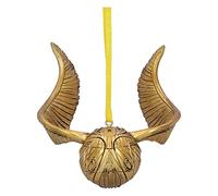 Nemesis Now Officially Licensed Harry Potter Golden Snitch Quidditch Hanging Ornament, Gold