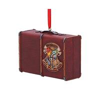 Nemesis Now Officially Licensed Harry Potter Hogwarts Suitcase Trunk Hanging Ornament, Brown