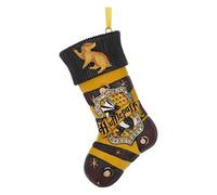 Nemesis Now Officially Licensed Harry Potter Hufflepuff Stocking Hanging Ornament, Resin, Yellow