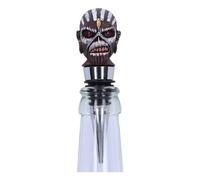 Nemesis Now Officially Licensed Iron Maiden Book of Souls Bottle Stopper, Silver, 10cm