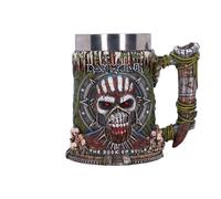 Nemesis Now Tankard - Iron Maiden The Book of Souls - Officially Licensed, Multi-coloured, 17.5 cm