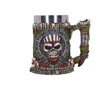 Nemesis Now Tankard - Iron Maiden The Book of Souls - Officially Licensed, Multi-coloured, 17.5 cm