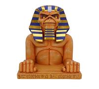 Nemesis Now Officially Licensed Iron Maiden Powerslave Bust Box, Orange, 28cm