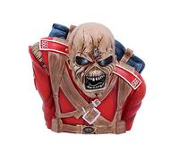 Nemesis Now Officially Licensed Iron Maiden The Trooper Bust Box (Small) Red, 12cm