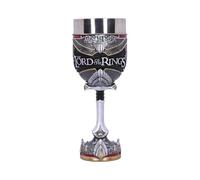 Nemesis Now Officially Licensed Lord of The Rings Aragorn Goblet, Silver, 19.5cm