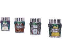 Nemesis Now Officially Licensed Lord of The Rings Hobbit Shot Glass Set, Multi Coloured, 0cm, B5892V2
