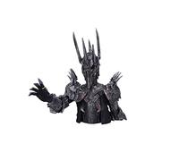 Nemesis Now Officially Licensed Lord of The Rings Sauron Bust, Silver, 39cm