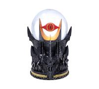 Nemesis Now Officially Licensed Lord of The Rings Sauron Snow Globe, Grey, 18cm