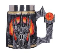 Nemesis Now Officially Licensed Lord of The Rings Sauron Tankard, Grey, 15.5cm