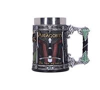 Nemesis Now Officially Licensed Lord of The Rings The Fellowship Tankard, Multi Coloured, 15.5cm
