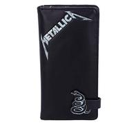 Nemesis Now Officially licensed Metallica Album Black Album Embossed Wallet Purse, 18.5cm