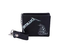 Nemesis Now Officially licensed Metallica Black Album Wallet with Chain,11cm