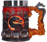 Nemesis Now Tankard – Mortal Kombat, Officially Licensed, Red, 15.5 cm, Resin