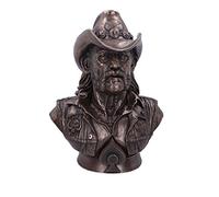 Nemesis Now Officially Licensed Motorhead Lemmy Bust, Bronze, 35cm