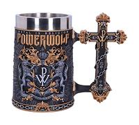 Nemesis Now Officially Licensed Powerwolf Metal is Religion Rock Band Tankard, Black