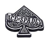 Nemesis Now Officially Licensed Set of Four Motorhead Ace of Spades Resin Coasters, Black, 12.5cm