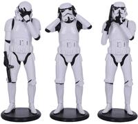 Nemesis Now Original Stormtrooper Three Wise Figurines 14cm Set of 3