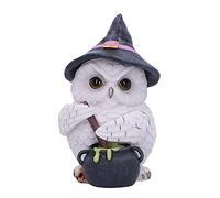 Nemesis Now Owl Potion Figurine 17.5cm, White