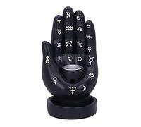 Nemesis Now Palmistry Backflow Incense Burner (Black) 12cm,U5826U1