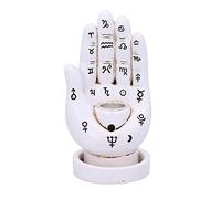 Nemesis Now Palmistry Backflow Incense Burner (White) 12cm