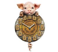 Nemesis Now 'Piggin' Tickin' Pig Pendulum Clock