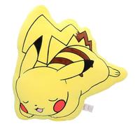 Nemesis Now Pokémon Sleeping Pikachu Cushion 50cm, Polyester, Yellow