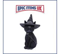 Nemesis Now Purrah Witch Cat Figurine 30cm (Large) - IN STOCK