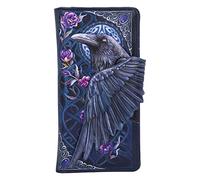 Nemesis Now Ravens Flight Black Wing Floral Embossed Purse Wallet