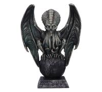 Nemesis Now Reign of Cthulhu on Ball 25cm, Resin, Black, Cast in the Finest Resin, Expertly Hand-Painted