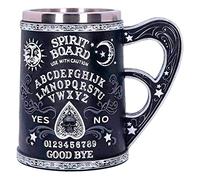 Nemesis Now Resin Spirit Board Tankard Mug, 600ml, Black and White
