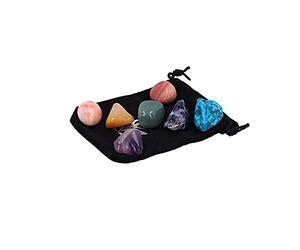 Nemesis Now Sacred Chakra Wellness Stones Kit, Multi Coloured, One Size