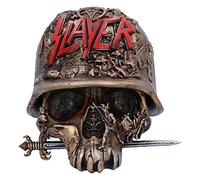 Nemesis Now Slayer Helmet Skull Trinket Box 17.5cm, Resin, Bronze, Officially Licensed Slayer Merchandise, Skull Trinket Box, Spacious Yet Stylish, Cast in the Finest Resin, Expertly Hand-Painted