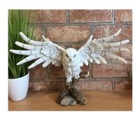Snowy Rest Beautiful Snowy Owl Figure 38cm