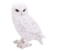 Nemesis Now Snowy Watch Large 20cm, Resin, White, One Size